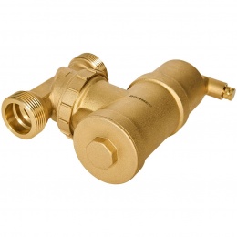 Сепаратор воздуха 1.1/4"вр Rommer, поворотный, латунь