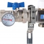 Коллекторная группа Rommer RMS-1210 1"х3/4" 6 выходов, с расходомерами