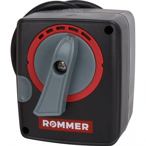 Сервопривод Rommer 230V, трехточечный, 120 сек, 90° купить в интернет магазине Санрай73