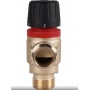 Термостатический смесительный клапан 3/4"нр Rommer 35-60C, 1.6м3/ч  для ГВС и отопления