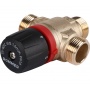 Термостатический смесительный клапан 3/4"нр Rommer 35-60C, 1.6м3/ч  для ГВС и отопления
