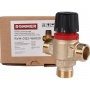 Термостатический смесительный клапан 3/4"нр Rommer 35-60C, 1.6м3/ч  для ГВС и отопления