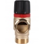 Термостатический смесительный клапан 1"нр Rommer 35-60C, 2.5м3/ч  для ГВС и отопления