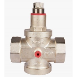 Редуктор давления поршневой под манометр 2"вр Rommer PN25, 1-5.5 бар