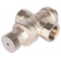 Редуктор давления поршневой 1/2"вр Rommer PN16, 1-6 бар, без подключения манометра