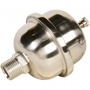 Компенсатор гидроудара 1/2"нр Rommer, мембранный, никель