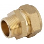 Соединение 20мм х 3/4"нр Stahlmann (SSML2003/4BEF) для нержавеющей гофротрубы