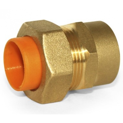 Соединение 20мм х 3/4"вр с диэлектриком Stahlmann (SSFG2003/4BGZ) для нержавеющей гофротрубы купить в интернет магазине Санрай73