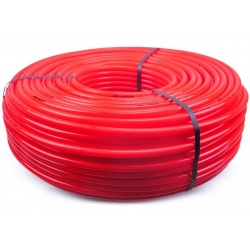 Сшитый полиэтилен 16x2,0мм PEX-b-EVOH Aspipe красный (200м)