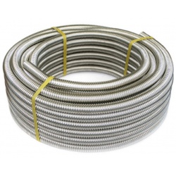 Труба гофрированная отожженная нержавеющая сталь 15мм Vieir, 1м