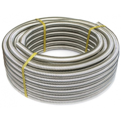 Труба гофрированная отожженная нержавеющая сталь 32мм Vieir, 1м купить в интернет магазине Санрай73