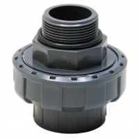 Муфта разборная переходная 63x2 н.р. AQUAVIVA