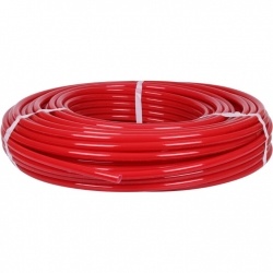Сшитый полиэтилен 16x2,0мм PEX-a-EVOH Stout красный