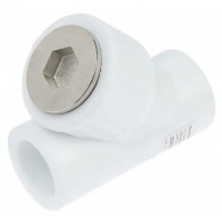 Клапан обратный 25 мм внутренний-внутренний Valfex PP-R белый, для полипропиленовых труб