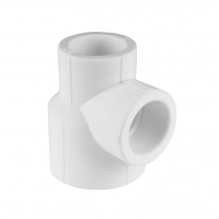 Тройник переходной 32 х 25 х 25 мм Valfex PP-R белый, для полипропиленовых труб