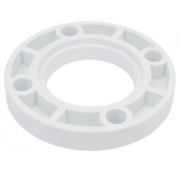 Фланец полипропиленовый 50 мм Valfex PP-R белый, 8 крепежных отверстий