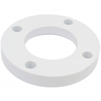 Фланец полипропиленовый 50 мм Valfex PP-R белый, 8 крепежных отверстий