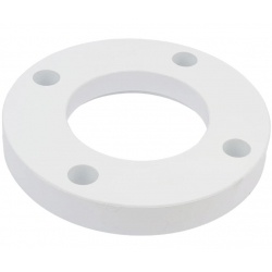 Фланец полипропиленовый 50 мм Valfex PP-R белый, 8 крепежных отверстий