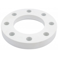 Фланец полипропиленовый 110 мм Valfex PP-R белый, 8 крепежных отверстий