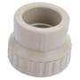 Муфта 50 мм х 1 1/2"вр под ключ Valfex PP-R серый с резьбой для полипропиленовых труб