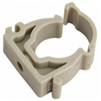 Опора 40 мм с защелкой Valfex PP-R серая для полипропиленовых труб