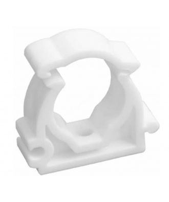 Опора 20 мм с защелкой Valfex PP-R белая, для полипропиленовых труб