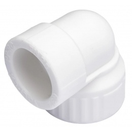 Угольник 20 мм х 3/4"вр Valfex PP-R белый, для полипропиленовых труб