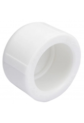 Заглушка 25 мм Valfex PP-R белый, для полипропиленовых труб
