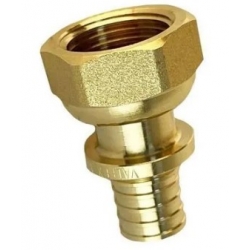 Переходник 25мм х 3/4"накидная гайка EK Valfex аксиальный для труб из сшитого полиэтилена