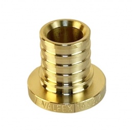 Заглушка 16мм Valfex аксиальная для труб из сшитого полиэтилена