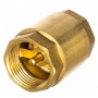 Клапан обратный 1/2"вр Valfex пружинный муфтовый с латунным штоком