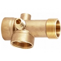 Штуцер 5-выводной Valfex 1*1*1*1/4*1/4 г*г*ш*г*ш, 110 мм