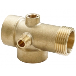 Штуцер 5-выводной Valfex 1*1*1*1/4*1/4 г*г*ш*г*ш, 110 мм