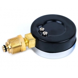 Термоманометр радиальный Valfex 63мм, 6bar, 120°C, 1/2", с контрольной стрелкой