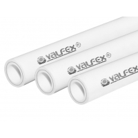 Труба 25х4,2 мм Valfex PP-R белый, PN 25, SDR 6, алюминий