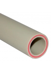 Труба 25х4,2 мм Valfex PP-R серый, PN 25, SDR 6, стекловолокно