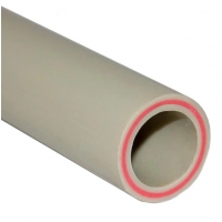 Труба 25х4,2 мм Valfex PP-R серый, PN 25, SDR 6, стекловолокно