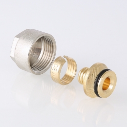 Фитинг компрессионный евроконус 20х2,0 х 3/4" Valtec для труб PE-X; PE-RT