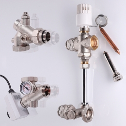 Насосно-смесительный узел Valtec Dualmix 1"