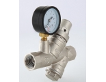 Клапан подпиточный Valtec 1/2"вр с фильтром и манометром