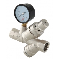 Клапан подпиточный Valtec 1/2"вр с фильтром и манометром