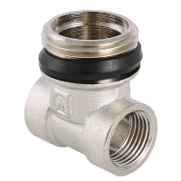 Тройник коллекторный 1"нр  х 1/2"вр х 1/2"вр Valtec