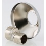 Эксцентрик для смесителя c декоративной чашкой S3/4Mx1/2M Valtec