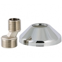 Эксцентрик для смесителя c декоративной чашкой S3/4Mx1/2M Valtec