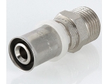 Соединение 16мм x 3/4"нр пресс Valtec для металлопластиковых труб