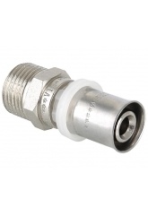Соединение 16мм x 3/4"нр пресс Valtec для металлопластиковых труб