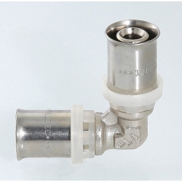 Угольник 20мм x 20мм пресс Valtec для металлопластиковых труб