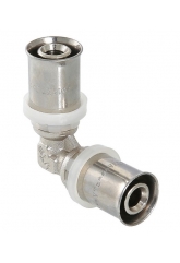 Угольник 20мм x 20мм пресс Valtec для металлопластиковых труб