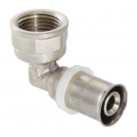 Угольник 20мм x 1/2"вр пресс Valtec для металлопластиковых труб