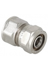 Соединение 16мм х 3/4"вр Valtec обжим для металлопластиковых труб